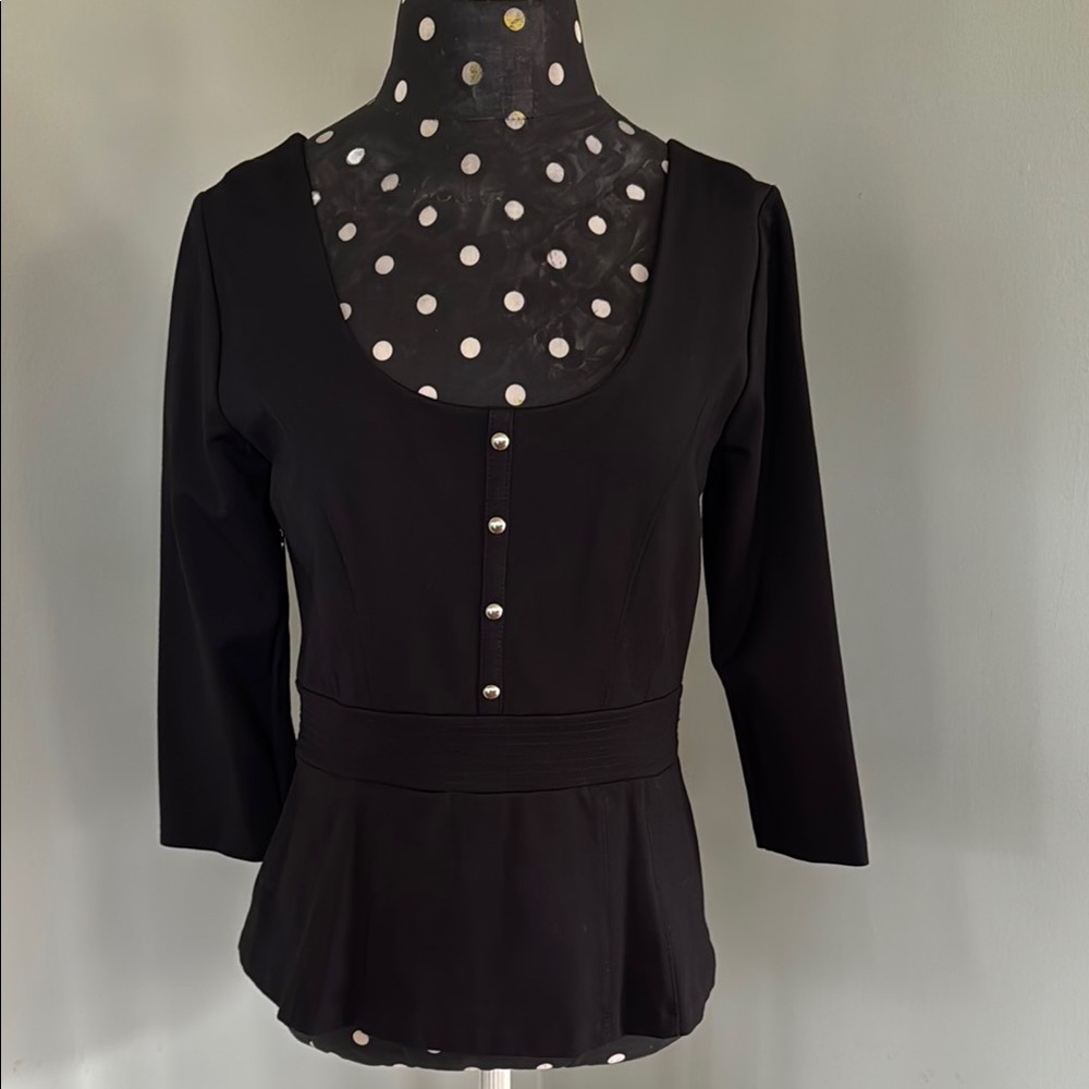 Elegant Black Women's Top